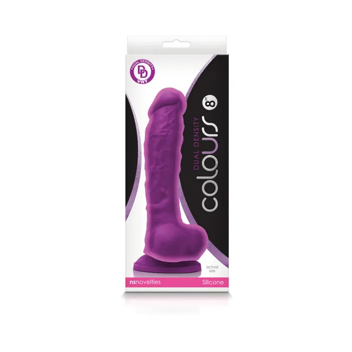 Dildos Colours Dual Density 8in Dildo Fairvillacom