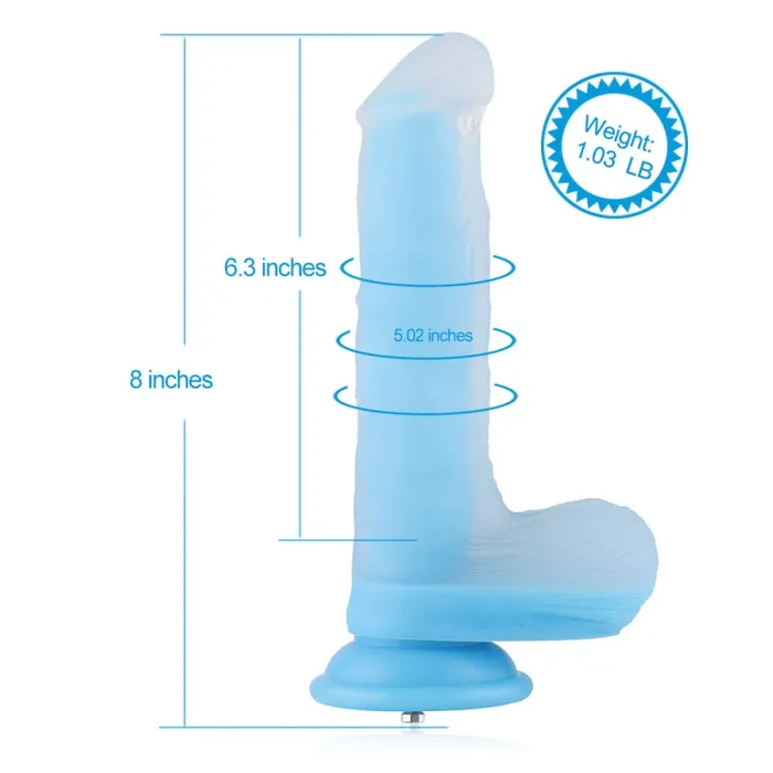 Dildos ShhhHS Hismith HSA77 Luminous Dildo 205cm
