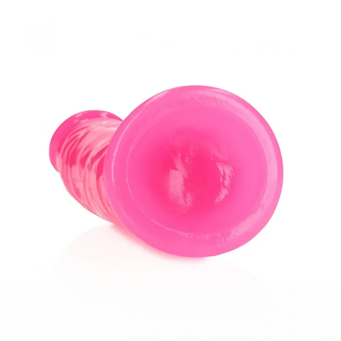 Dildos ShhhWndsr REALROCK 155 cm Slim Dong Glow in the Dark Neon Pink Dildos ShhhWndsr REALROCK 155 cm Slim Dong Glow in the Dark Neon Pink
