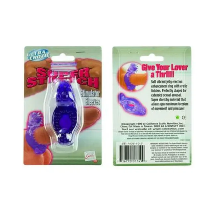 Dual Noduled Purp Stretch Slv Fairvillacom Female Sex Toys