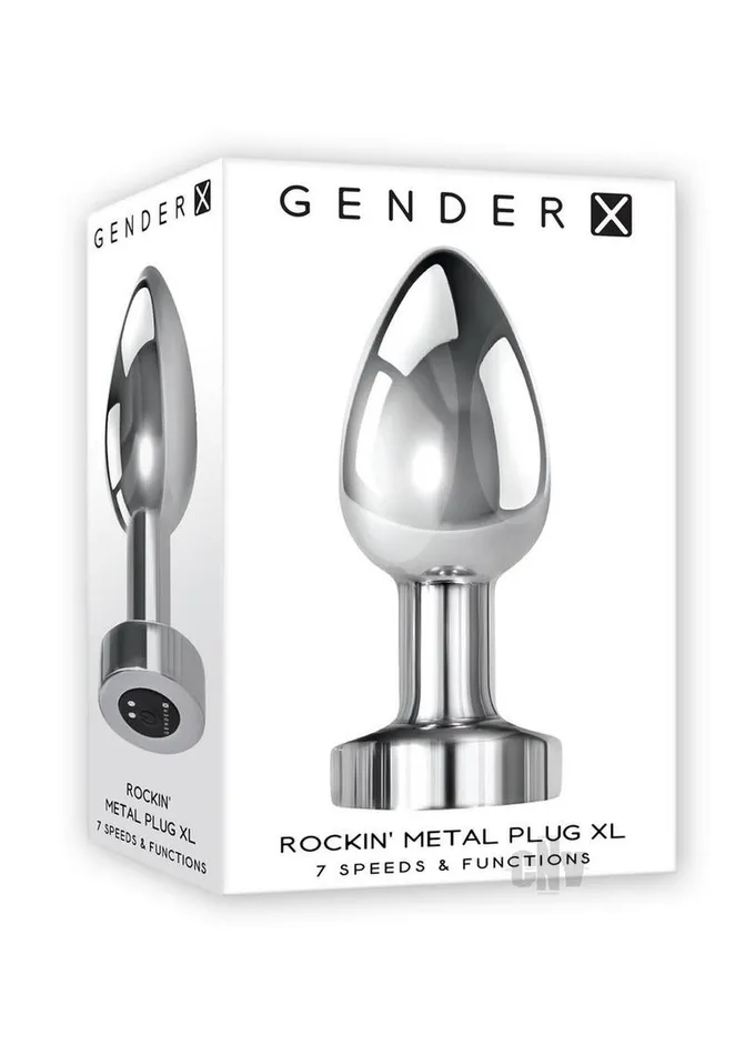 Evolved Novelties Gx Rockin Metal Plug Xl Male Sex Toys