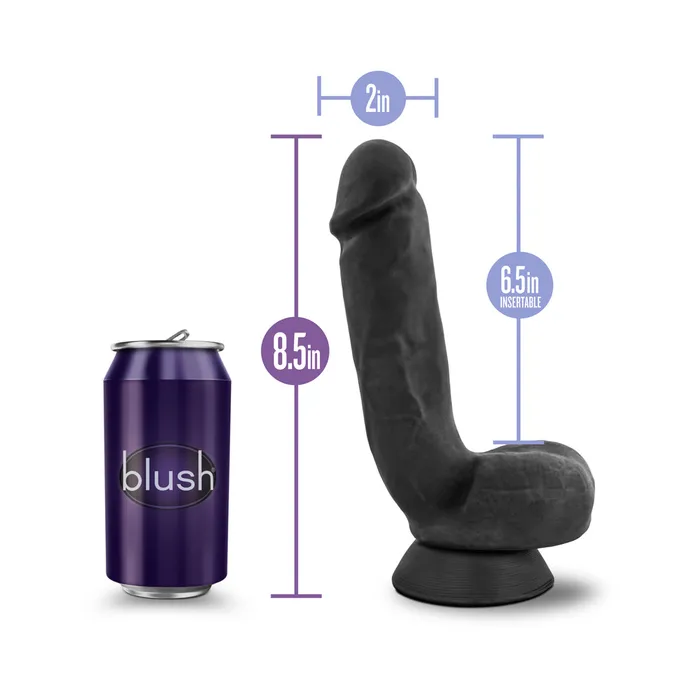Fairvillacom Anal Au Natural Bold Pound 85 Inch Dildo Black