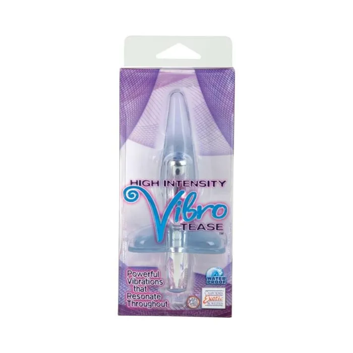 Fairvillacom Anal HIGH INTENSITY VIBRO TEASE 375 INCH ICE BLUE