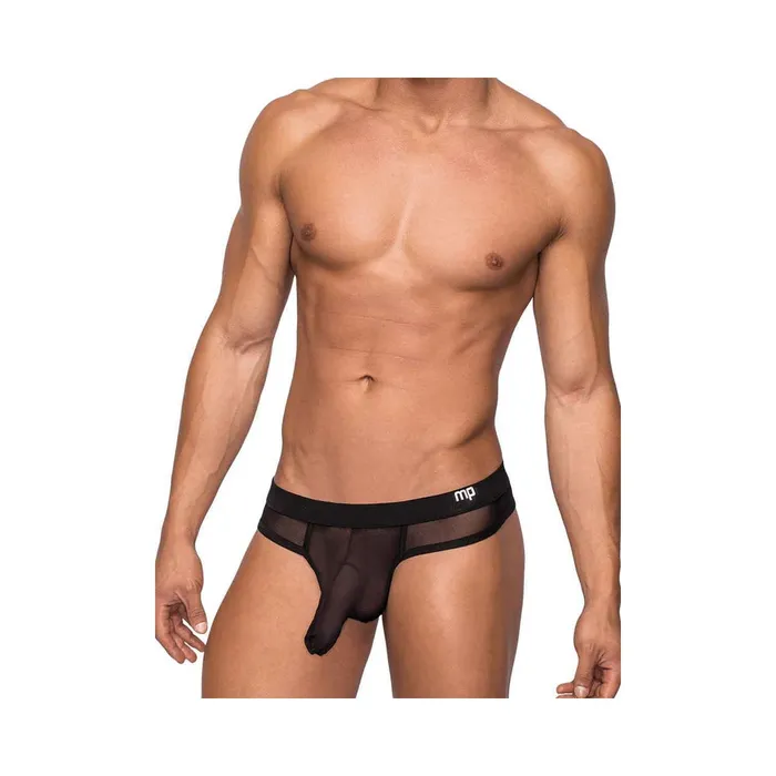 Fairvillacom Anal Male Power Hoser Hose Thong Black SM