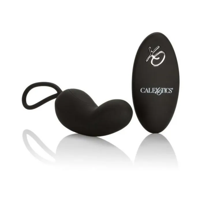 Fairvillacom Anal Silicone Remote USB Rechargeable Curve Black Bullet