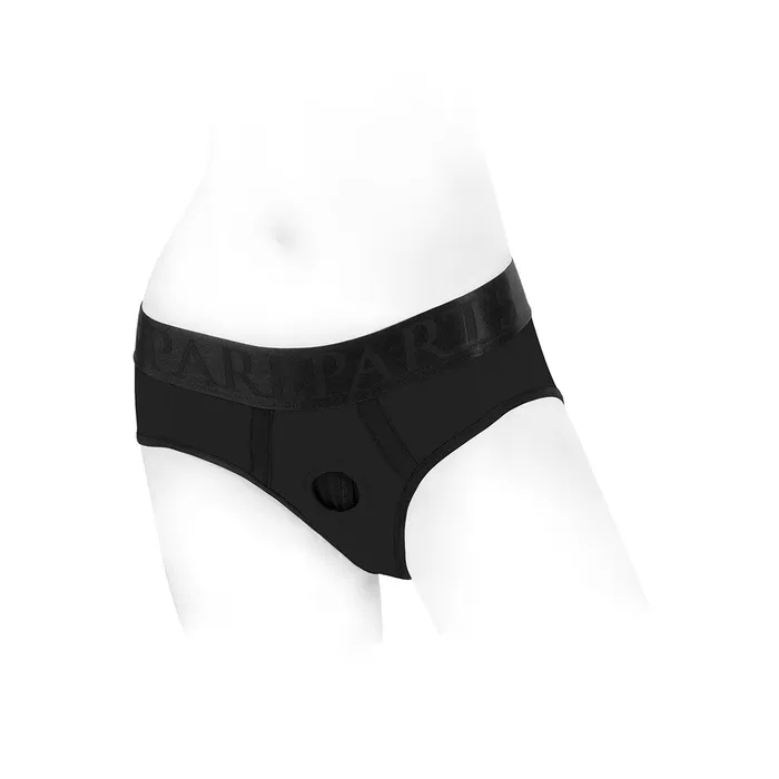 Fairvillacom Anal SpareParts Tomboi Harness BlackBlack Nylon XL