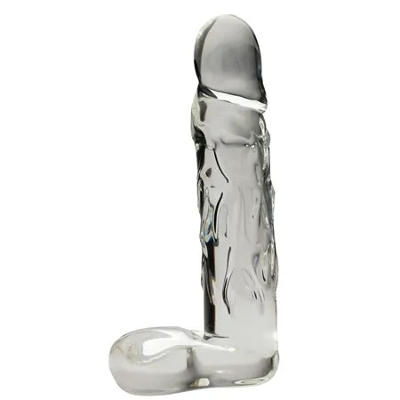 Fairvillacom Blown Realistic Glass Large Clear Dildos