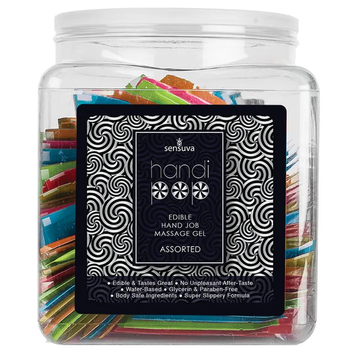 Fairvillacom Couples Handipop Hand Job Massage Gel Assorted Flavor 100 Piece Single Use Packet Tub Fairvillacom Couples Handipop Hand Job Massage Gel Assorted Flavor 100 Piece Single Use Packet Tub
