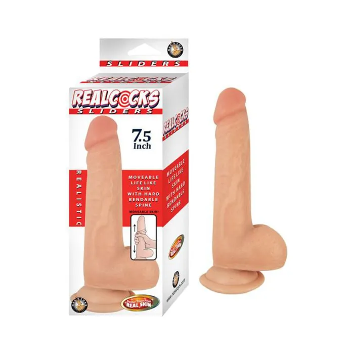 Fairvillacom Dildos Realcocks Sliders 75in Moveable Skin Bendable Harness Compatible Suction Cup Base Flesh Fairvillacom Dildos Realcocks Sliders 75in Moveable Skin Bendable Harness Compatible Suction Cup Base Flesh