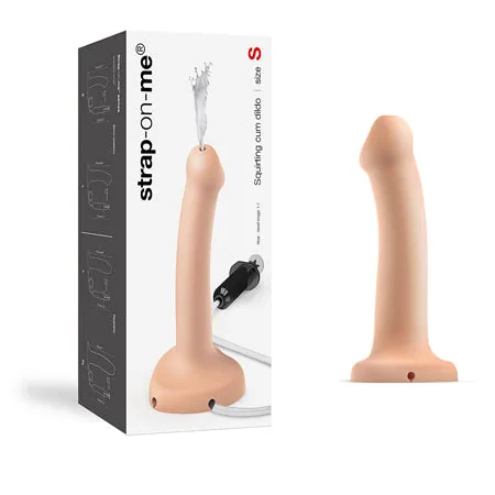 Fairvillacom Female Sex Toys StrapOnMe Squirting Cum SemiRealistic Silicone Dildo Vanilla S fluid not included Fairvillacom Female Sex Toys StrapOnMe Squirting Cum SemiRealistic Silicone Dildo Vanilla S fluid not included