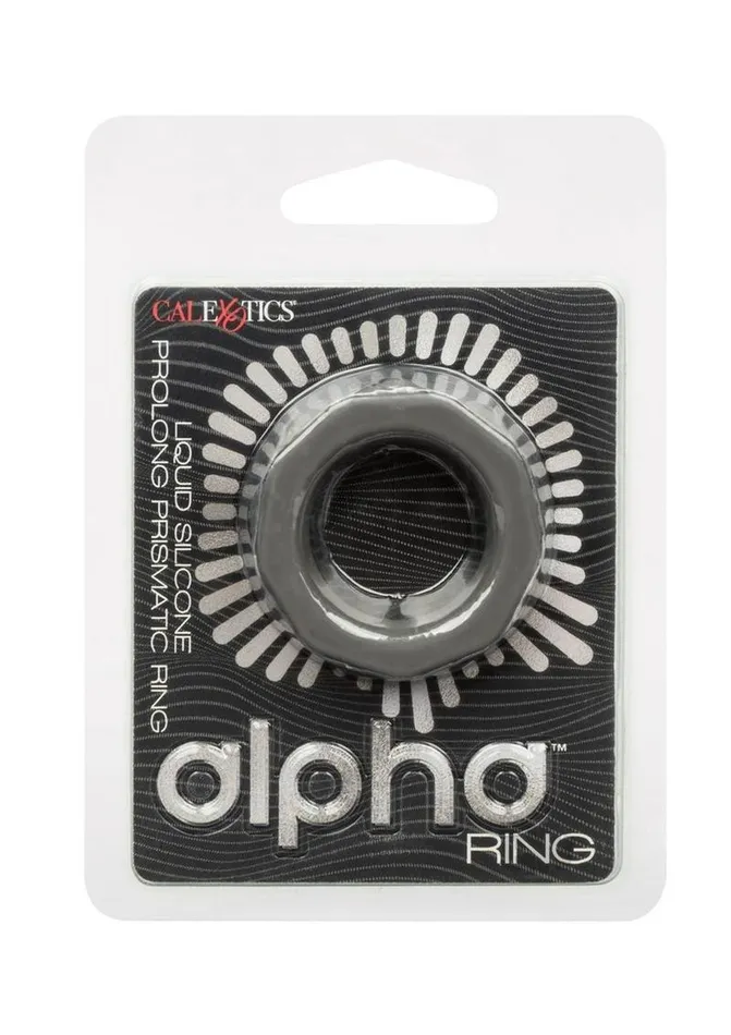 Fairvillacom Male Sex Toys Alpha Prolong Prismatic Ring Gray
