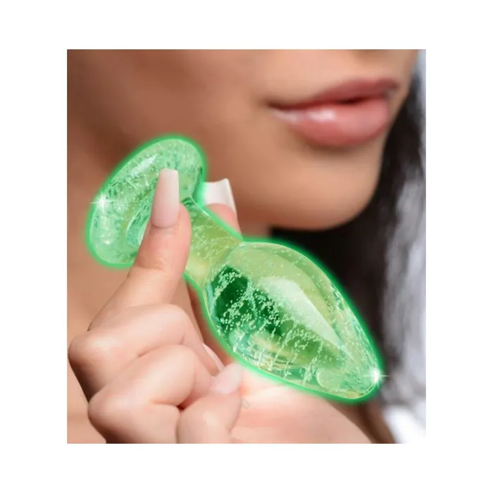Fairvillacom Male Sex Toys BOOTY SPARKS GLOWINTHEDARK GLASS ANAL PLUG MEDIUM Fairvillacom Male Sex Toys BOOTY SPARKS GLOWINTHEDARK GLASS ANAL PLUG MEDIUM