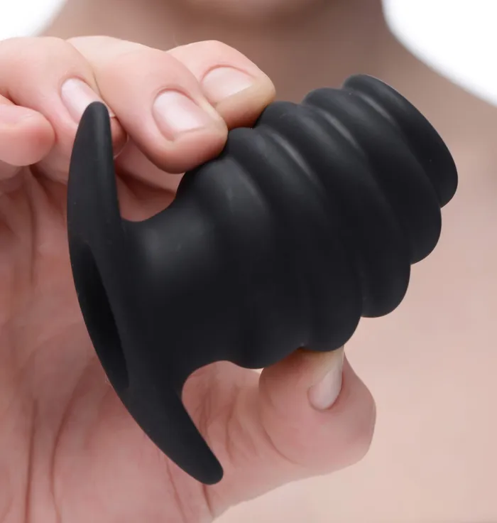 Fairvillacom Male Sex Toys Hive Ass Tunnel Silicone Ribbed Hollow Anal Plug Medium Fairvillacom Male Sex Toys Hive Ass Tunnel Silicone Ribbed Hollow Anal Plug Medium