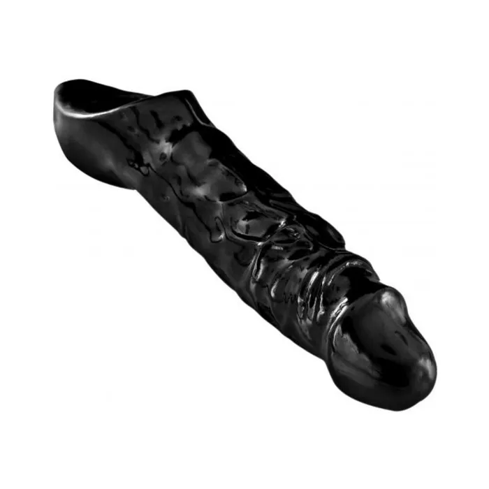 Fairvillacom Male Sex Toys Mamba Cock Sheath Black Penis Extension