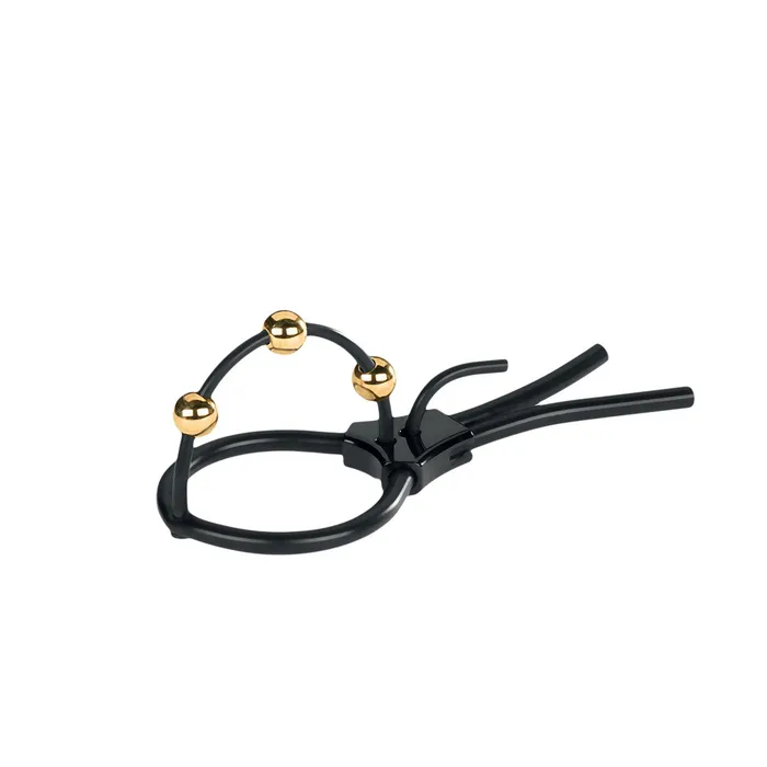 Fairvillacom Mystim Pearly Pete Corona Strap with Golden Balls Female Sex Toys Fairvillacom Mystim Pearly Pete Corona Strap with Golden Balls Female Sex Toys