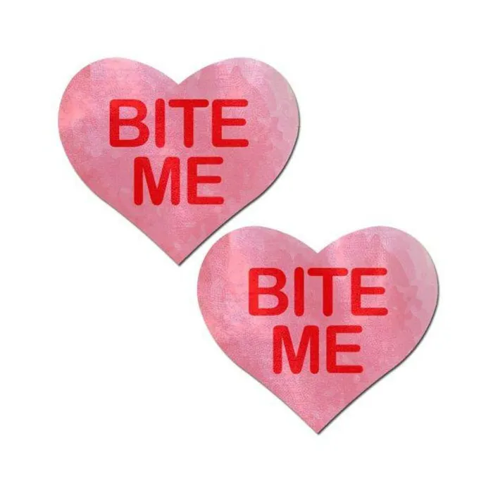 Fairvillacom Pastease Bite Me Heart Pinkred Os Vibrators