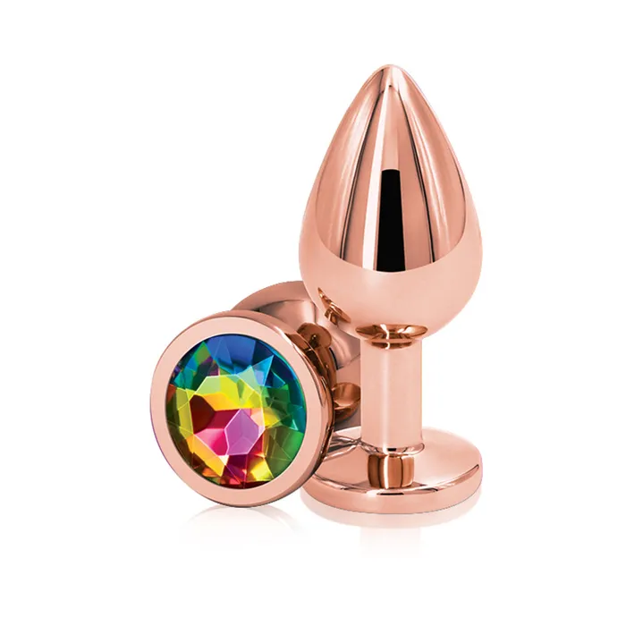 Fairvillacom Rear Assets Rose Gold Medium Rainbow Anal