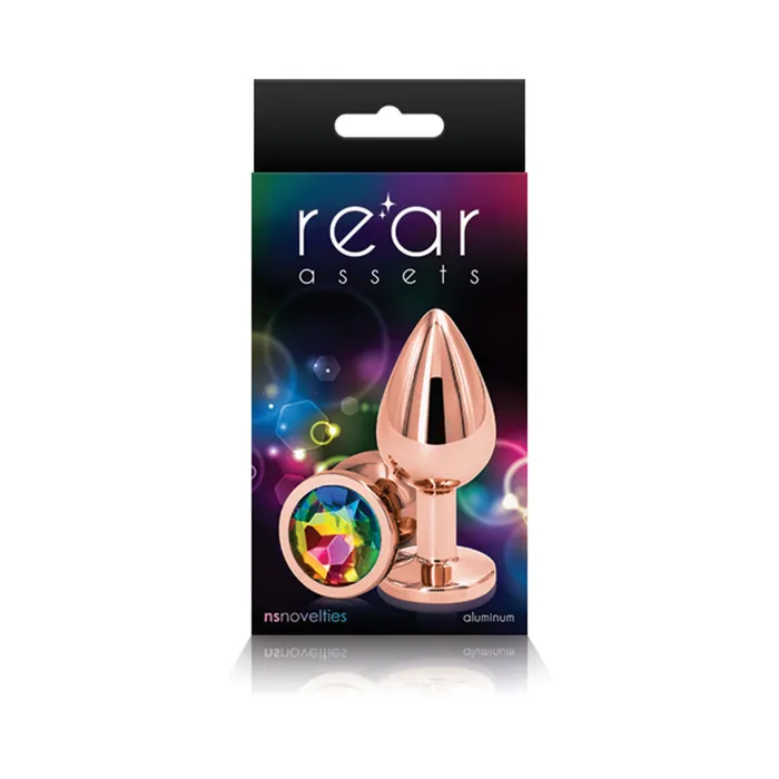 Fairvillacom Rear Assets Rose Gold Medium Rainbow Anal