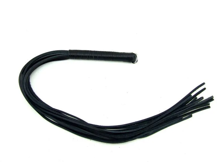 Fairvillacom Restraints WHIP LEATHER THONG 20 BLACK 