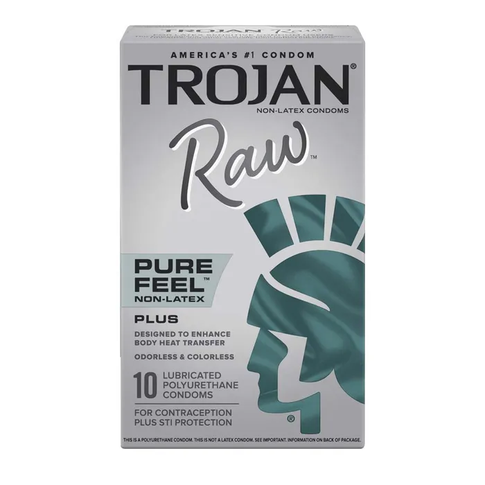 Fairvillacom Trojan Raw NonLatex 10Ct Vibrators