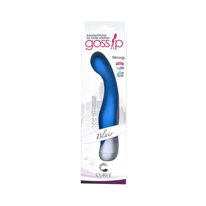 Fairvillacom Vibrators Blair 7 Function Azure Blue GSpot Vibrator