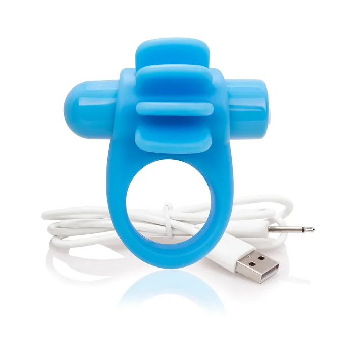 Fairvillacom Vibrators Charged Skooch Ring Blue