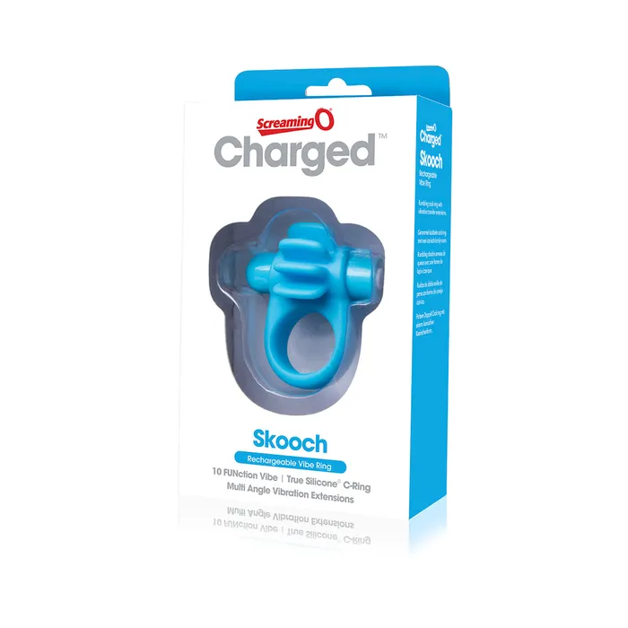 Fairvillacom Vibrators Charged Skooch Ring Blue