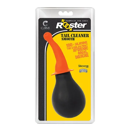 Fairvillacom Vibrators Curve Novelties Rooster Tail Cleaner Smooth Orange