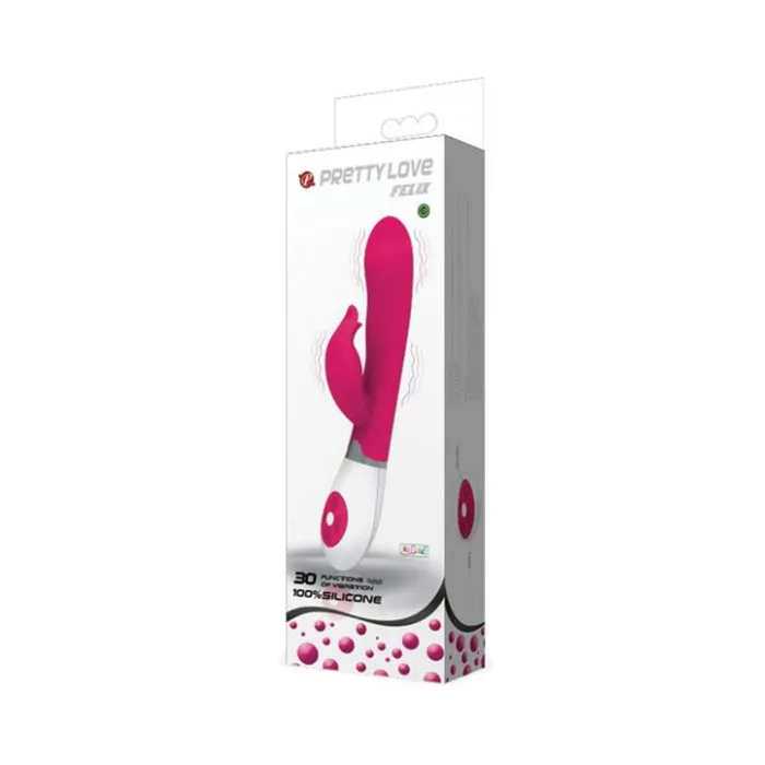Fairvillacom Vibrators Felix Voice Controlled Rabbit Vibrator Pink