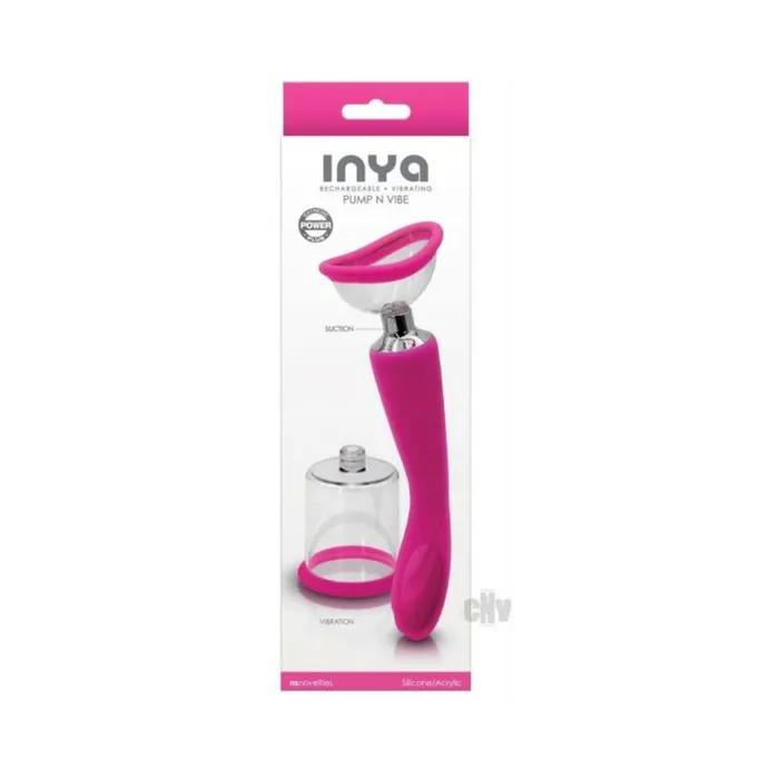 Fairvillacom Vibrators Inya Pump And Vibe With Interchangeable Suction Cups Pink Fairvillacom Vibrators Inya Pump And Vibe With Interchangeable Suction Cups Pink