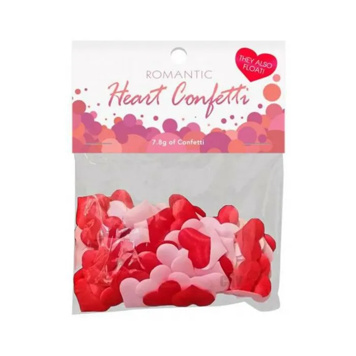 Fairvillacom Vibrators Romantic Heart Confetti Red Pink
