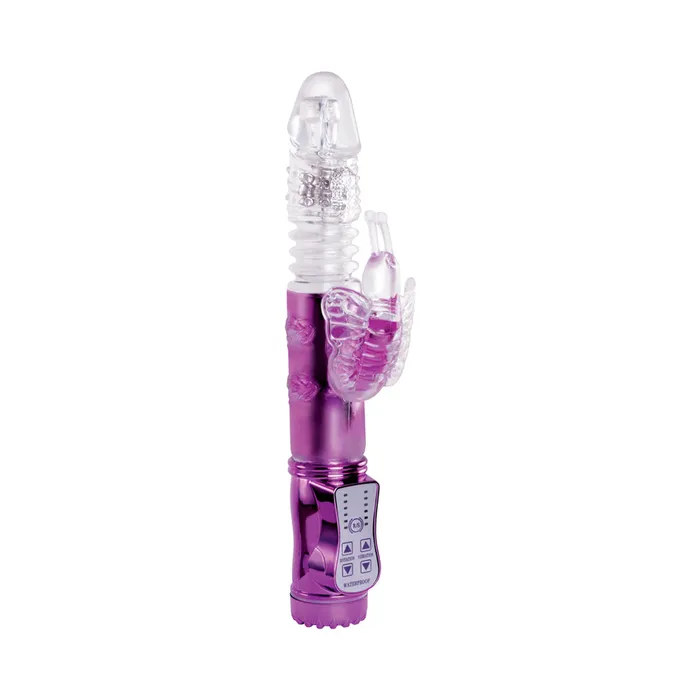 Fairvillacom Vibrators Wyld Vibes Butterfly Purple Rabbit Vibrator