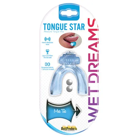 Fairvillacom Wet Dreams Tongue Star Blue Vibrators