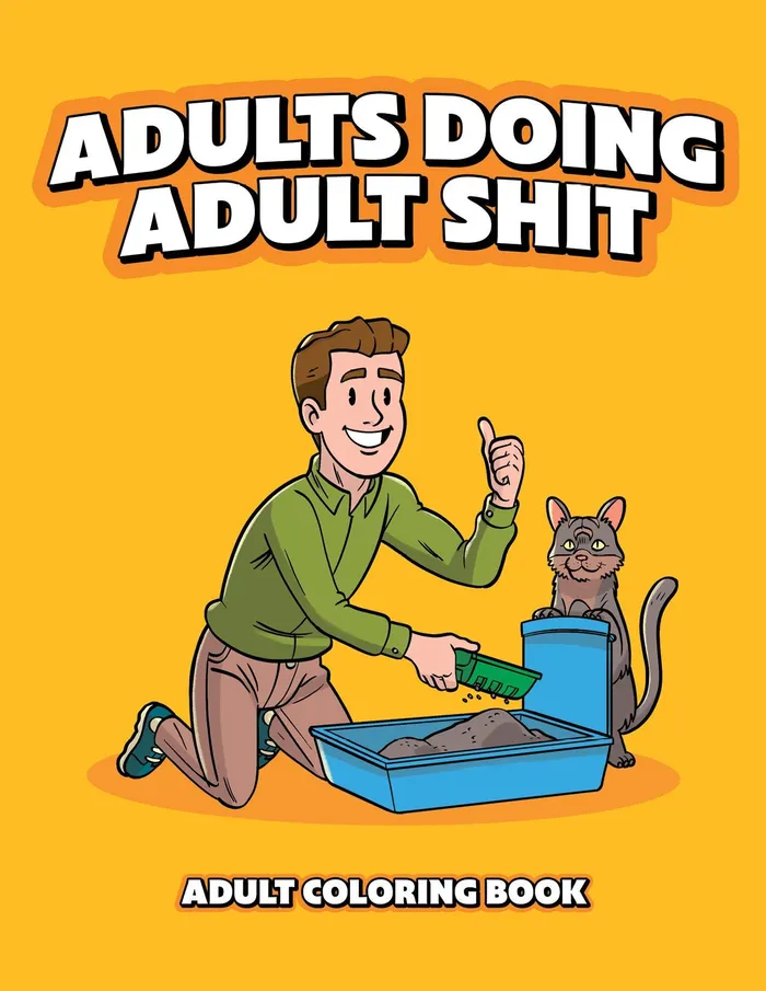 Fairvillacom Wood Rocket Adults Doing Adult Shit Coloring Book Vibrators
