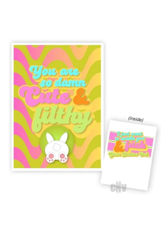 Fairvillacom You Are So Cute And Filthy Card Vibrators