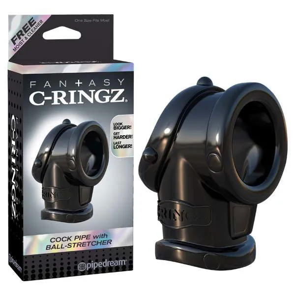 Fantasy Cringz Cock Pipe With Ball Stretcher Cock Ball Rings ShhhWndsr Male Sex Toys Fantasy Cringz Cock Pipe With Ball Stretcher Cock Ball Rings ShhhWndsr Male Sex Toys