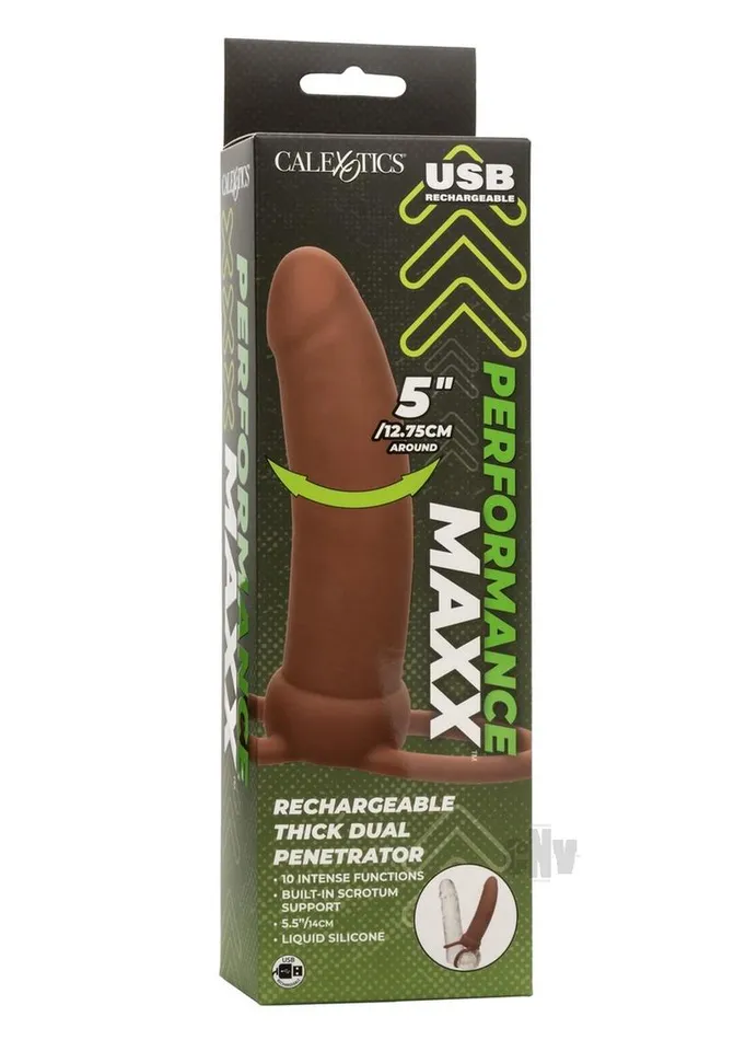 Female Sex Toys California Exotic Novelties Llc Performance Maxx Recharge Thick Dp Brown Female Sex Toys California Exotic Novelties Llc Performance Maxx Recharge Thick Dp Brown