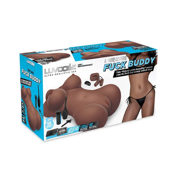 Female Sex Toys Fairvillacom Luvdolz Remote Control Rechargeable Fuck Buddy wDouche Mocha Female Sex Toys Fairvillacom Luvdolz Remote Control Rechargeable Fuck Buddy wDouche Mocha