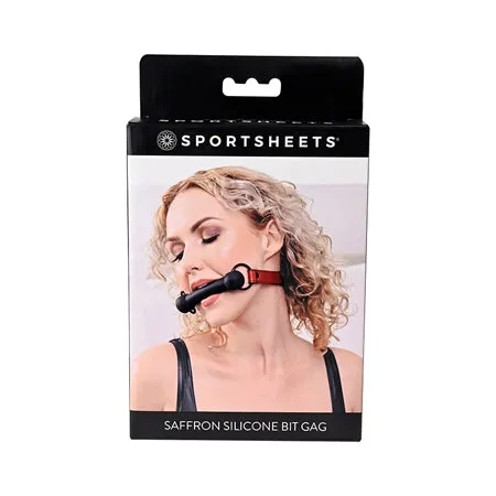 Female Sex Toys Fairvillacom Saffron Silicone Bit Gag