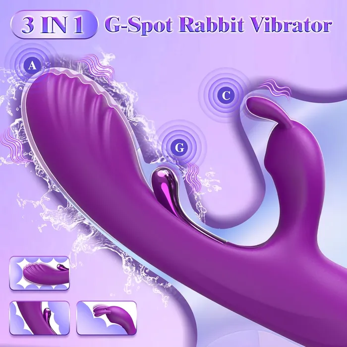 Female Sex Toys MOIAME Rabbit Vibrator Clitoral Sex Toys Female Sex Toys MOIAME Rabbit Vibrator Clitoral Sex Toys