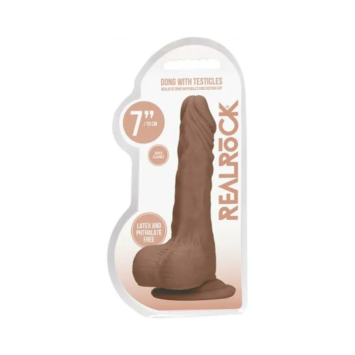 Female Sex Toys Real Rock Realistic Dildo With Balls 7 17 Cm Mocha Fairvillacom Female Sex Toys Real Rock Realistic Dildo With Balls 7 17 Cm Mocha Fairvillacom
