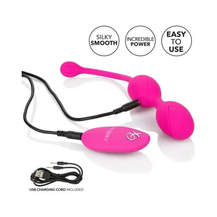 Female Sex Toys Remote Dual Motor Kegel System Pink Fairvillacom