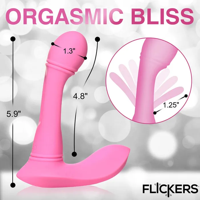 Female Sex Toys ShhhWndsr Inmi 15cm Flicking GSpot Vibrator with Remote Pink Female Sex Toys ShhhWndsr Inmi 15cm Flicking GSpot Vibrator with Remote Pink