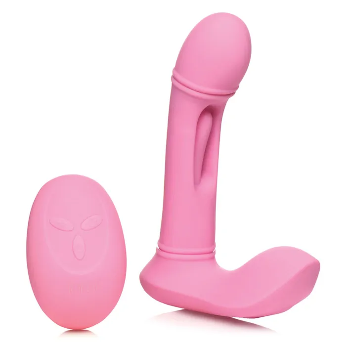 Female Sex Toys ShhhWndsr Inmi 15cm Flicking GSpot Vibrator with Remote Pink Female Sex Toys ShhhWndsr Inmi 15cm Flicking GSpot Vibrator with Remote Pink