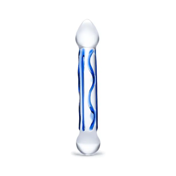 Glas 65in Full Tip Textured Glas Dildo Fairvillacom Dildos