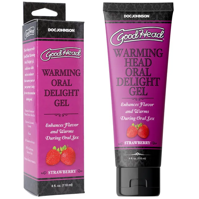 GoodHead Warming Head Oral Delight Gel Strawberry Strawberry Flavoured Oral Gel 120 ml Tube ShhhWndsr Enhancers GoodHead Warming Head Oral Delight Gel Strawberry Strawberry Flavoured Oral Gel 120 ml Tube ShhhWndsr Enhancers