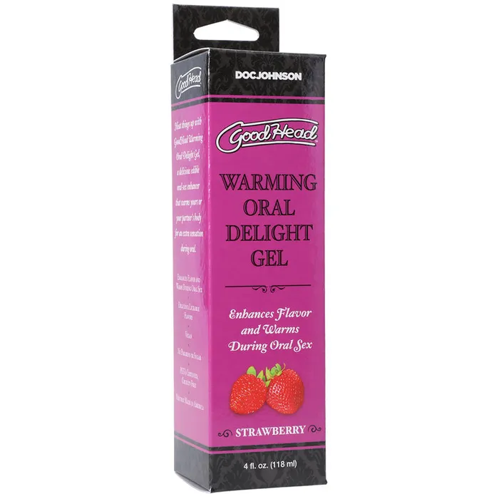 GoodHead Warming Head Oral Delight Gel Strawberry Strawberry Flavoured Oral Gel 120 ml Tube ShhhWndsr Enhancers GoodHead Warming Head Oral Delight Gel Strawberry Strawberry Flavoured Oral Gel 120 ml Tube ShhhWndsr Enhancers