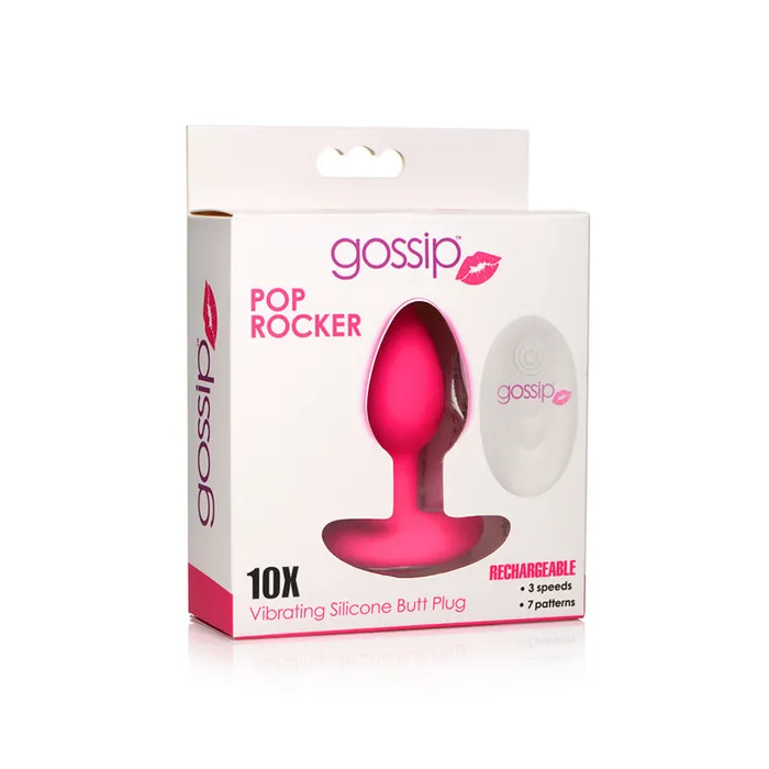 Gossip Pop Rocker Butt Plug Magenta Fairvillacom Anal