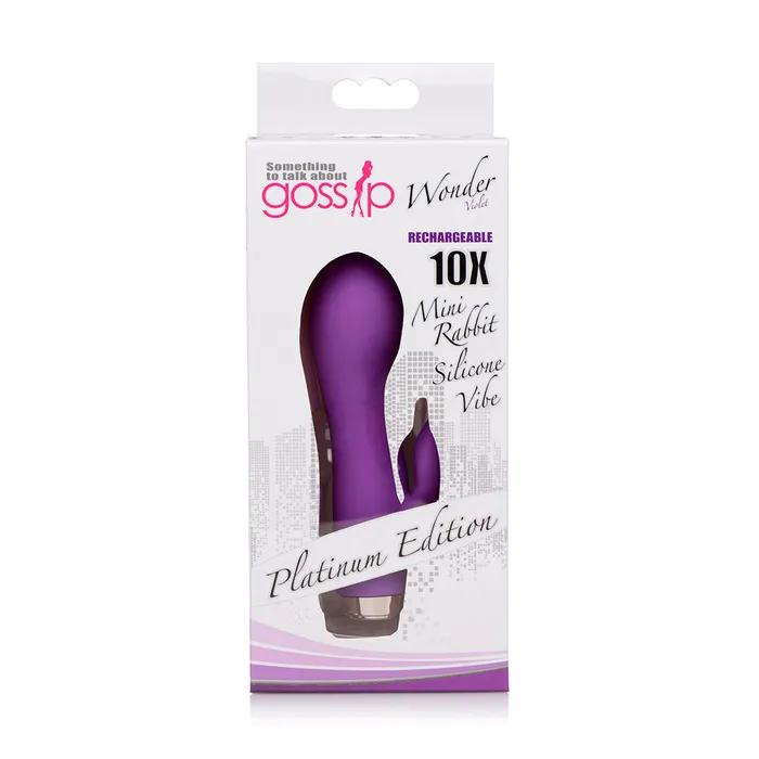 Gossip Wonder 10X Rechargeable Mini Rabbit Violet Fairvillacom Female Sex Toys Gossip Wonder 10X Rechargeable Mini Rabbit Violet Fairvillacom Female Sex Toys