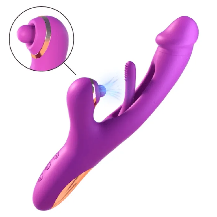 KERERO Female Sex Toys GPro2 Flapping Vibrator with Gspot Vibration Clitoral Tapping KERERO Female Sex Toys GPro2 Flapping Vibrator with Gspot Vibration Clitoral Tapping